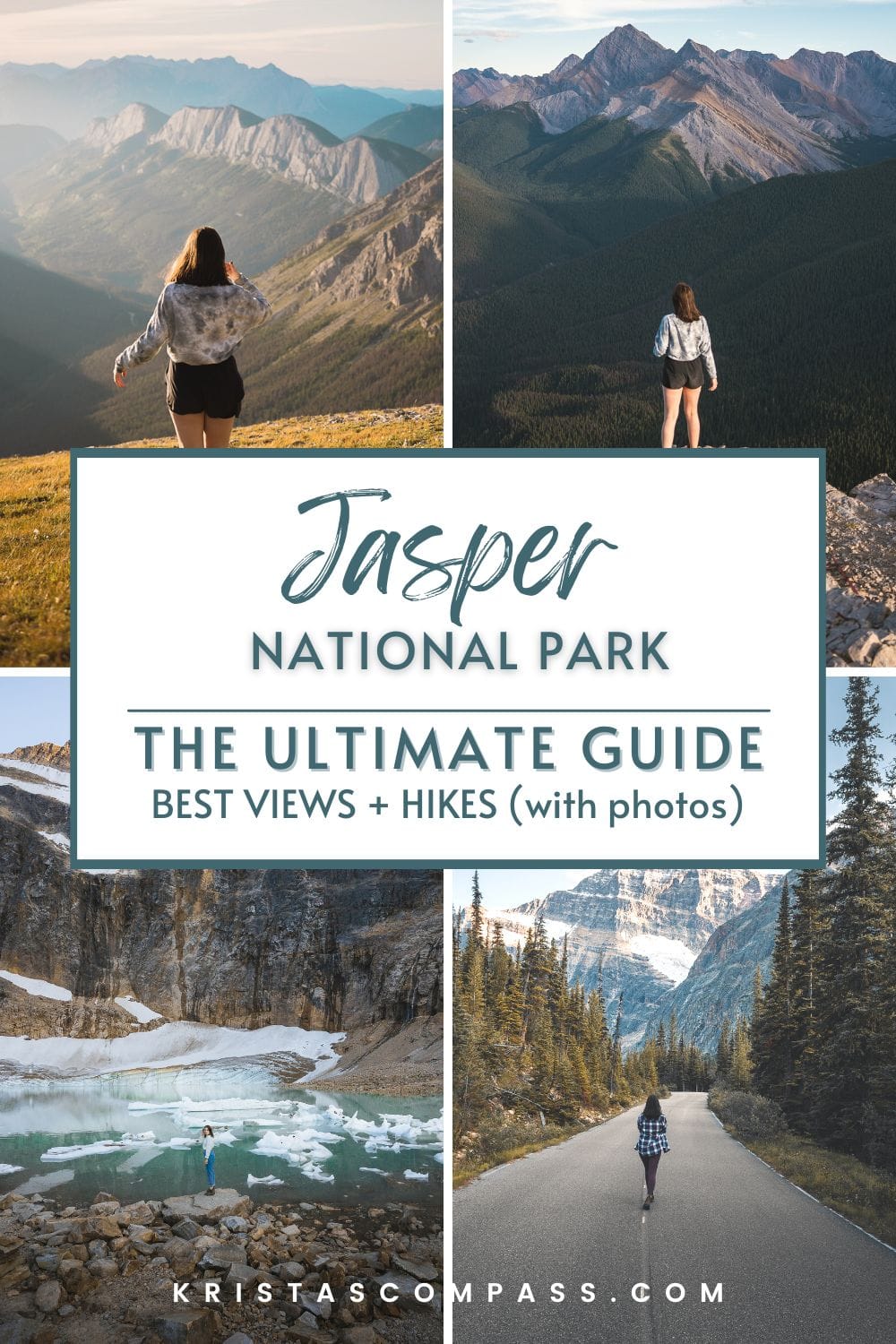 Jasper National Park Bucket List destinations to add to your canadian rockies road trip itinerary pinterest pin