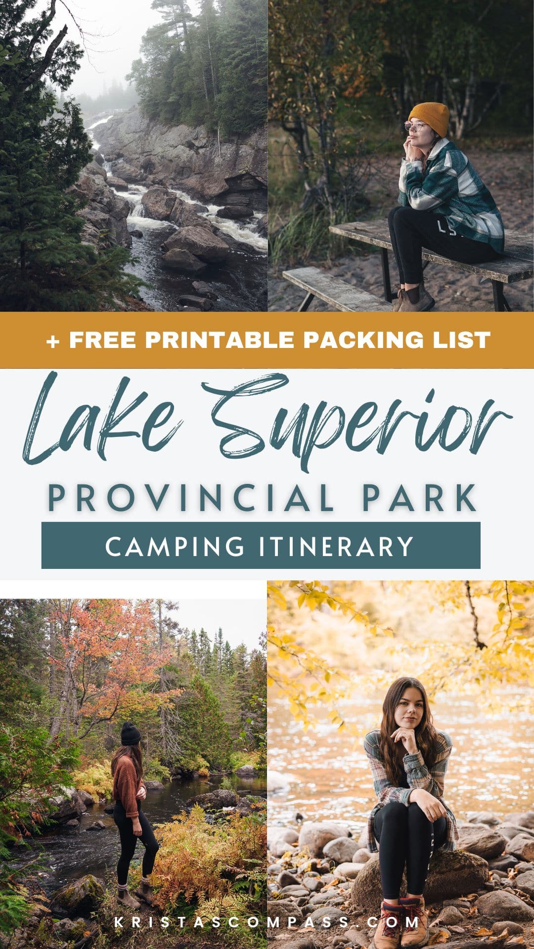 Lake Superior Provincial Park Camping Trip Pinterest Pin