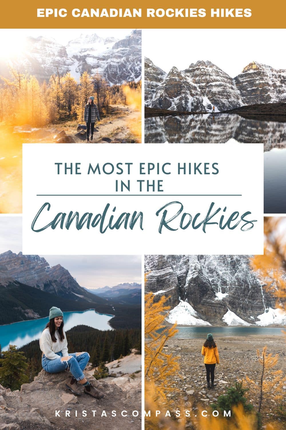 canadian rockies bucket list hikes you need to add to your canadian rockies road trip itinerary - best photos spots in the canadian rockies
