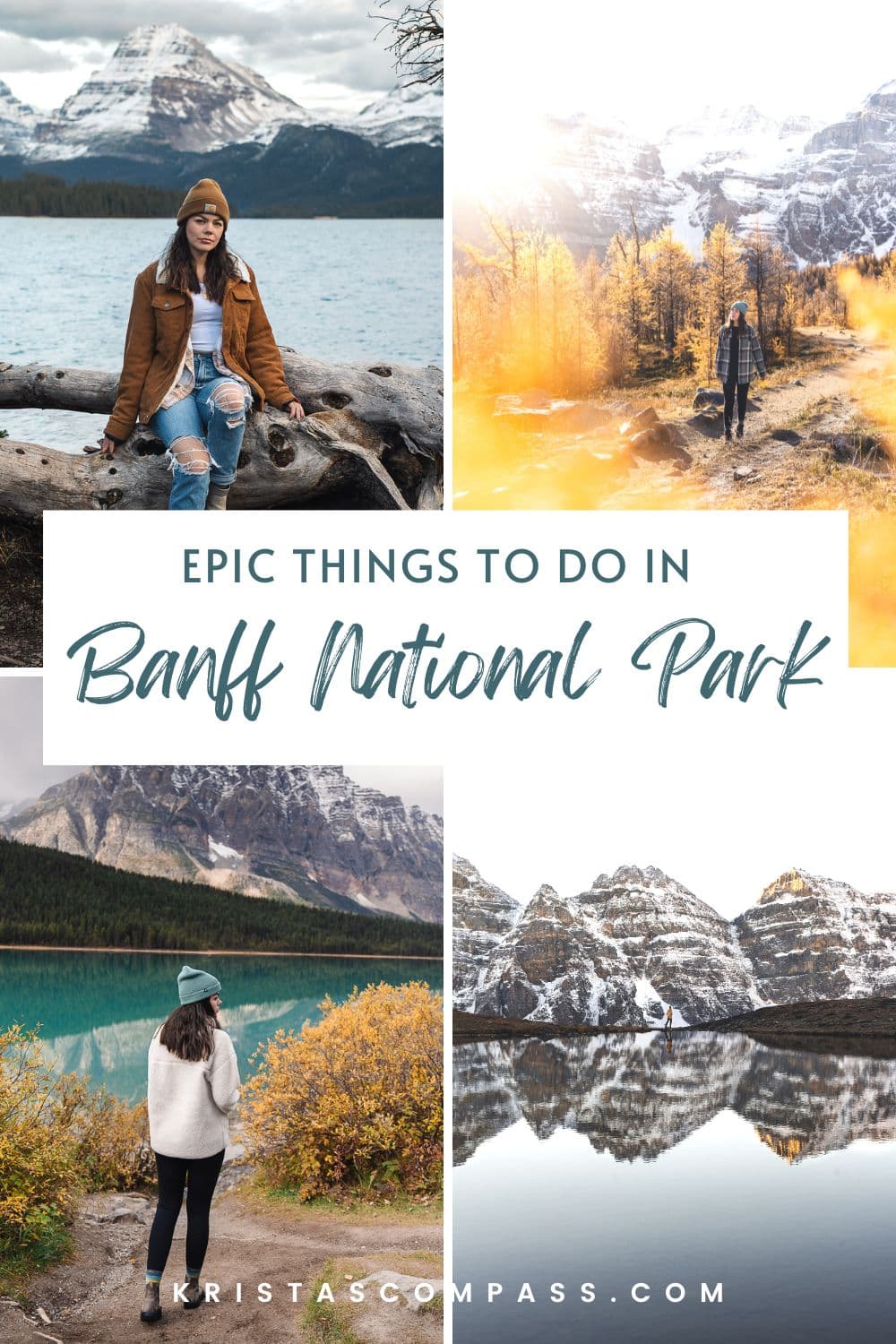 Here are the most epic things to do in Banff National Park during your trip to the Canadian Rockies! Take note of all the best hikes, sights and activities in Banff