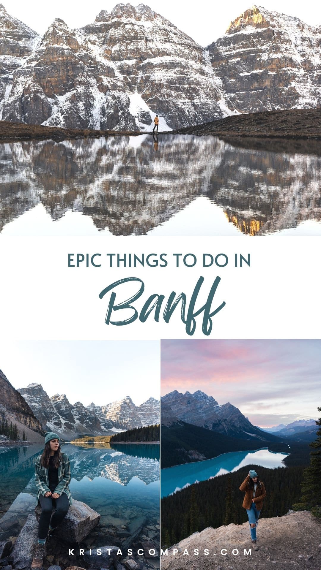 banff national park travel bucket list locations to add to your canadian rockies road trip pinterest pin