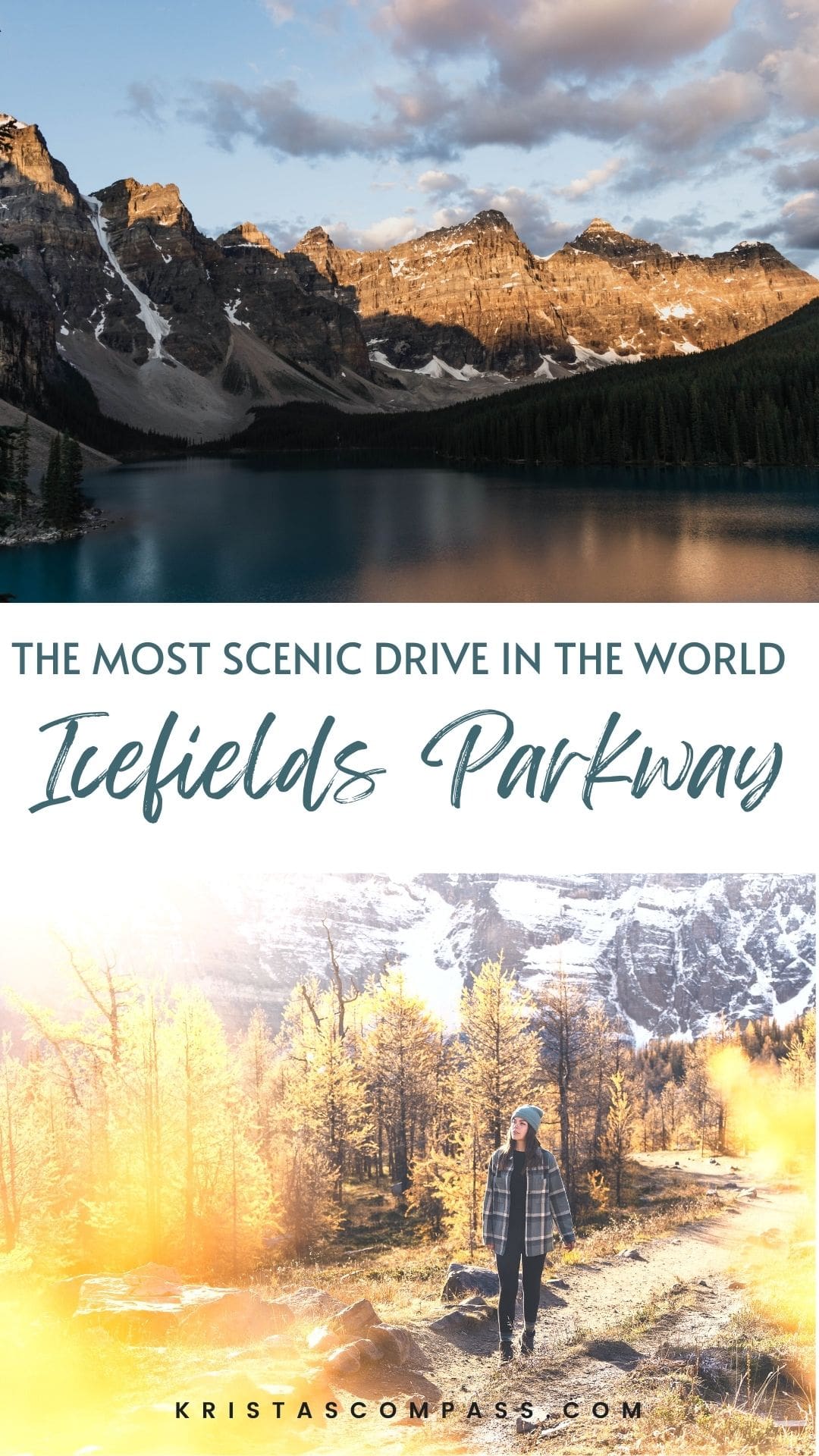the most scenic drive in the world - the icefields parkway canada